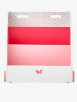 Bibliothèque à Roulettes ENVOLEE Blanc - Vertbaudet -Meubles pour enfants Boutique bibliotheque a roulettes envolee 3