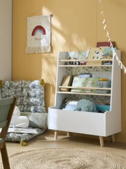 Bibliothèque Avec Fond Réversible Hanoï Blanc - Vertbaudet -Meubles pour enfants Boutique bibliotheque avec fond reversible hanoi 5