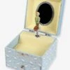 Boîte à Musique Cube Le Petit Prince Et Le Mouton - TROUSSELIER Bleu Pâle - Toutes Les Marques -Meubles pour enfants Boutique boite a musique cube le petit prince et le mouton trousselier