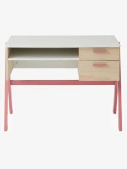 Bureau Enfant Coloriage Rose - Vertbaudet -Meubles pour enfants Boutique bureau enfant coloriage 3