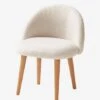 Chaise Fausse Fourrure Maternelle Ivoire - Vertbaudet -Meubles pour enfants Boutique chaise fausse fourrure maternelle