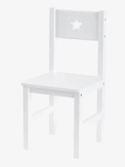 Chaise Maternelle, Assise H. 30 Cm LIGNE SIRIUS Blanc - Vertbaudet