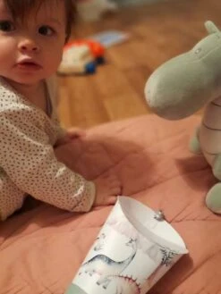 Coffret Lampe Nomade 5 En 1 Dinosauria MAISON POLOCHON Vert Sauge - Polochon -Meubles pour enfants Boutique coffret lampe nomade 5 en 1 dinosauria maison polochon 2