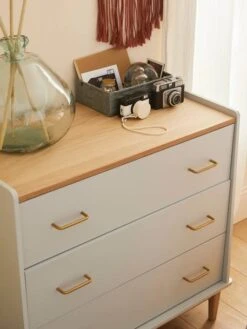 Commode Prof. 42 Cm LIGNE SIXTIES Vert D'eau - Vertbaudet -Meubles pour enfants Boutique commode prof. 42 cm ligne sixties 3