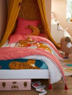 Couvre-lit EDEN INDIA Rose / Multicolore - Vertbaudet 10 Couvre-lit EDEN INDIA Rose / Multicolore - Vertbaudet -Meubles pour enfants Boutique couvre lit eden india 2