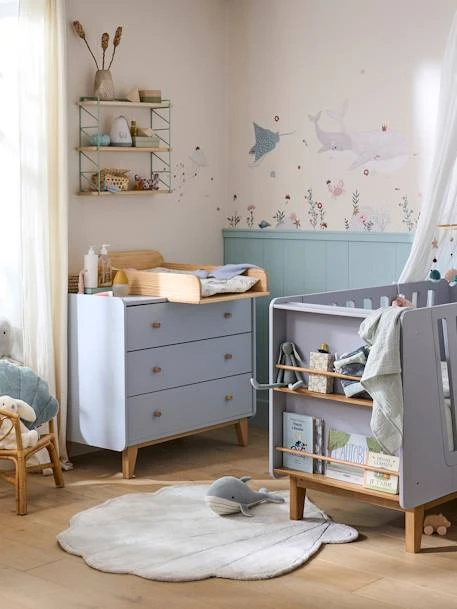 Grand Tapis En Fourrure Coquillage SOUS L'OCÉAN Ecru - Vertbaudet 4 Grand Tapis En Fourrure Coquillage SOUS L'OCÉAN Ecru - Vertbaudet – Image 2