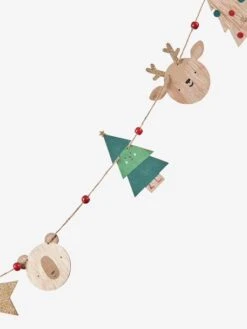 Guirlande De Noël En Bois Bois - Vertbaudet -Meubles pour enfants Boutique guirlande de noel en bois 4