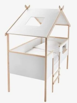Lit Cabane Enfant Robinson Blanc - Vertbaudet -Meubles pour enfants Boutique lit cabane enfant robinson 3