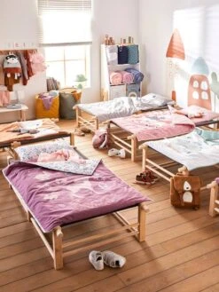 Lit De Camp Enfant Baroudeur Gris - Vertbaudet -Meubles pour enfants Boutique lit de camp enfant baroudeur 1