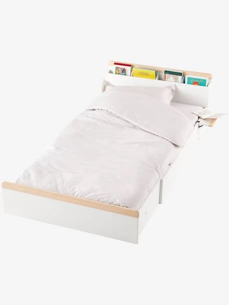 Lit évolutif Enfant LIGNE ABC Blanc - Bois - Vertbaudet 4 Lit évolutif Enfant LIGNE ABC Blanc - Bois - Vertbaudet – Image 2