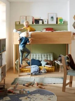 Lit Mi-hauteur LIGNE CONFETTI NATURE Marron - Vertbaudet 11 Lit Mi-hauteur LIGNE CONFETTI NATURE Marron - Vertbaudet -Meubles pour enfants Boutique lit mi hauteur ligne confetti nature 3