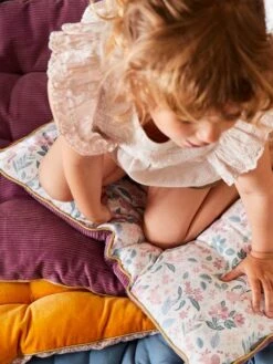 Matelas De Sol Bi-matière VICTORIA Prune - Vertbaudet -Meubles pour enfants Boutique matelas de sol bi matiere victoria 3