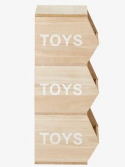 Meuble Vertical 3 Bacs Toys Bois - Vertbaudet -Meubles pour enfants Boutique meuble vertical 3 bacs toys 2