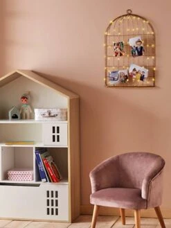 Pêle-mêle Lumineux Cage à Oiseaux Doré - Vertbaudet -Meubles pour enfants Boutique pele mele lumineux cage a oiseaux 3