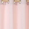 Rideau Occultant Etoiles D'argent Rose Imprimé étoiles - Vertbaudet -Meubles pour enfants Boutique rideau occultant etoiles dargent