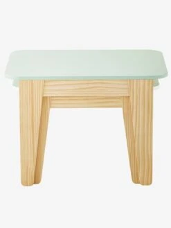 Tables Gigognes Gris Vert/bois + Blanc/bois - Vertbaudet -Meubles pour enfants Boutique tables gigognes 4