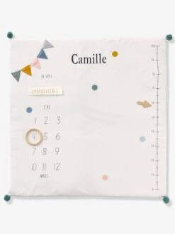 Tapis Photo Bébé Personnalisable écru / Vert - Vertbaudet -Meubles pour enfants Boutique tapis photo bebe personnalisable 2