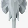 Trophée Mural éléphant Lumineux Gris - Vertbaudet -Meubles pour enfants Boutique trophee mural elephant lumineux